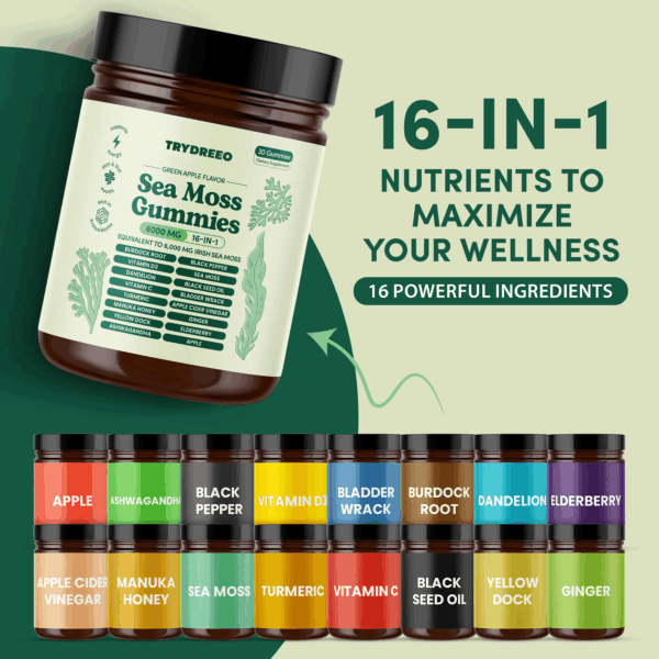 TryDreeo™ Sea Moss Gummies - Image 4