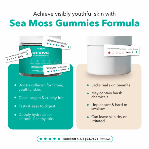 TryDreeo™ Pearl Powder & Sea Moss Gummies - Image 10