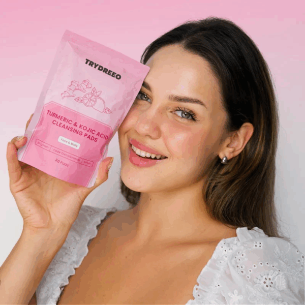 TryDreeo™ Turmeric Kojic Acid Pads - Image 3
